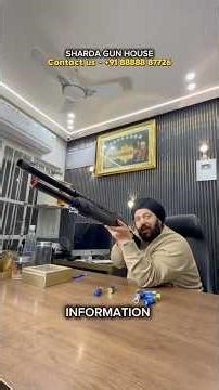 Stallion pro semi Auto SG 107fsp gun Gas Operated 7 shots firing pump action starting Rs 65000 #yt