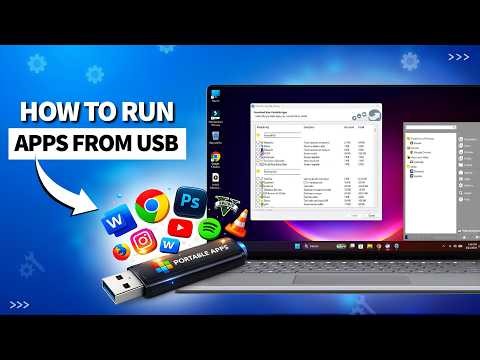 Install & Carry Your Apps and Software in USB Flash Drive! Run on ANY PC (No Install) 2026