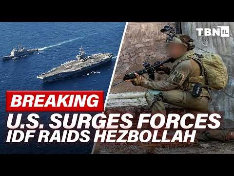 BREAKING: U.S. SURGES Reinforcements, Warships To Iran; Hormuz Sparks GLOBAL Crisis | TBN Israel