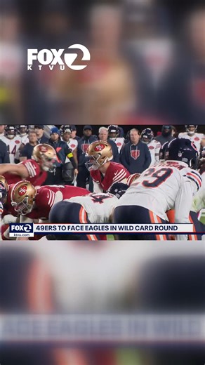 KTVU Channel 2 News on Instagram: "The San Francisco 49ers now know they'll be headed to Philadelphia to take on the Eagles in the first round of the NFL playoffs. The Eagles are favored to win, but let us know in the comments who you got winning the Super Bowl"