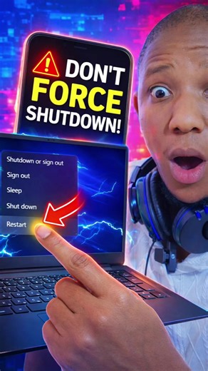 Don’t Force Shutdown! Fix a Frozen PC the Right Way 💻 #ComputerTips #TechHack #WindowsTips #PCFix #TechTutorial