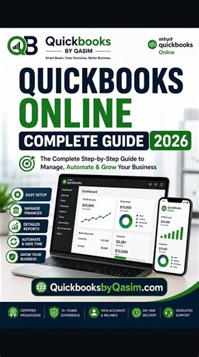 QuickBooks by Qasim | QuickBooks Tutorials, Bookkeeping & Small Business Accounting