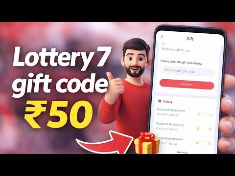Lottery 7 Game Gift Code | Lottery 7 Gift Code | Lottery 7 Gift Code Telegram Channel