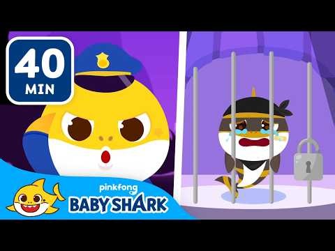 Catch the Thief Baby Shark | Song for Kids | Baby Shark Playtime | Baby Shark Official