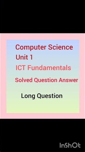 class 6 computer science solved question answer chapter 1 #computer #ytshorts