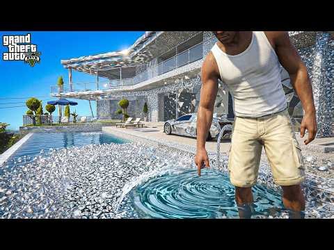Whatever Franklin Touches Turns Into DIAMOND ! (GTA 5 Mods)