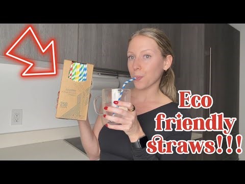 Flexible Paper Drinking Straws Review And Demo A Must See