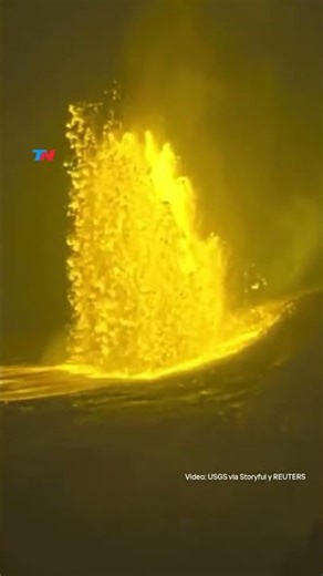 El volcán Kīlauea sorprendió con una erupción que lanzó chorros de lava de más de 200 metros