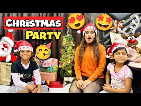 Ruhi Kittu Ki Christmas Party 🤩🥳 | Daily Dolly Vlogs