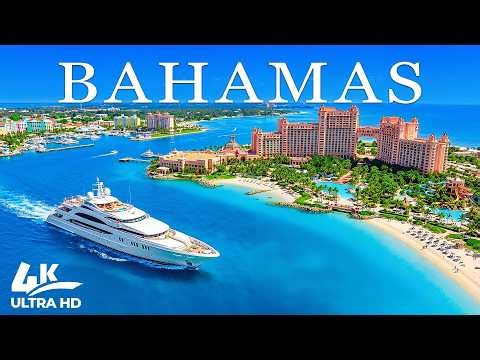 Bahamas 4K Drone Footage | Exuma Cays, Pink Sand Beaches & Turquoise Paradise UHD