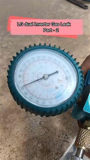 Lg dual inverter gas leak part - 2