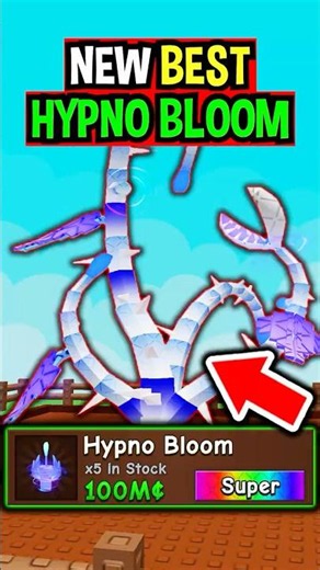 NEW BEST HYPNO BLOOM SUPER SEED in Grow a Garden 2..