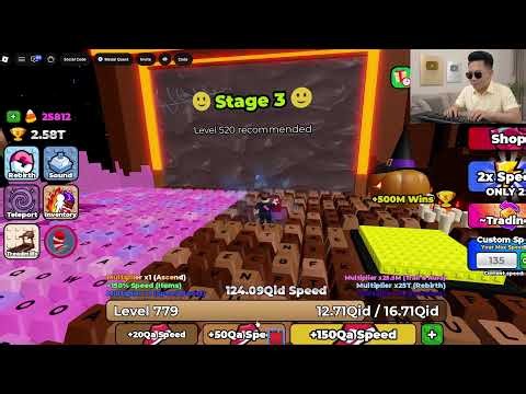 Admin Abuse Speed🏃‍♂️Keyboard Escape Roblox Live