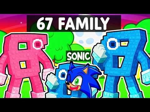 Sonic gets ADOPTED by 67 IN ROBLOX!