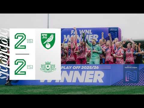 City Women promoted to Tier 3 🏆 | Norwich City 2-2 Moneyfields (6-5 after penalties) | Highlights