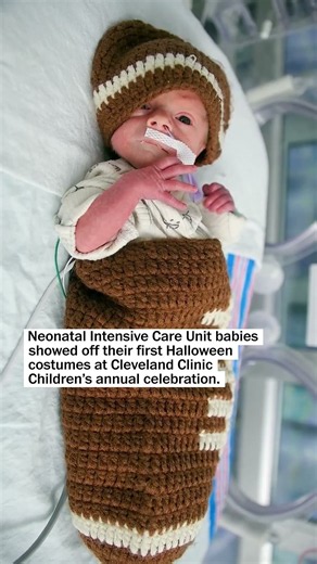 This NICU’s tiny trick-or-treaters are ready for their first Halloween