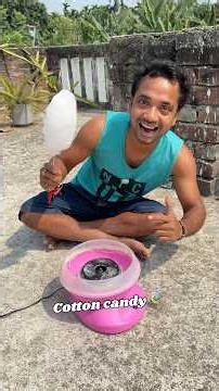 Modern cotton candy maker 😂 Bengali mini blog #shorts