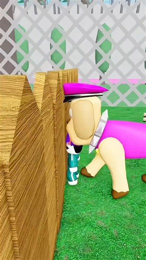 The Dogs Caught Me… But I Escaped! 🐶💨 #roblox #shorts