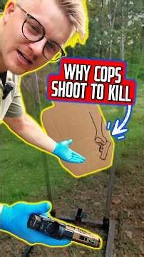 Why Do Cops Shoot To Kill?