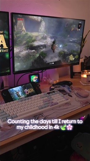 Ocarina of Time Remake in 4k | Nintendo Switch 2 #bts #shorts #zelda