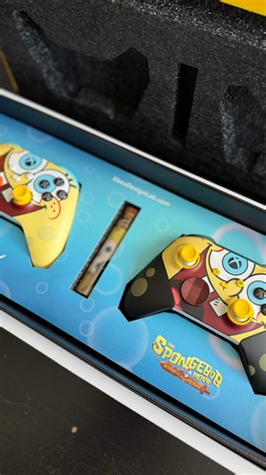 The Big Guy is here. 🧽 Xbox released two limited edition controllers to go with the release of the newest SpongeBob Movie which hit theaters on December 19. Let’s unbox the SpongeBob Movie Xbox Wireless Controller and Elite Wireless Controller Series 2 🎮💛 #xboxcontroller #spongebobmovie #spongebob #gaming #xbox | CNET