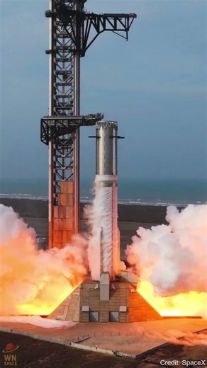 SpaceX Ignites 33 Engines at Once 🤯 #spacex