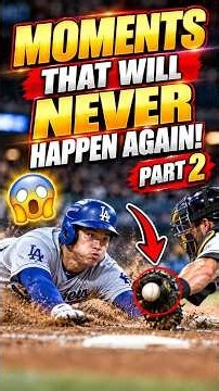 MLB Moments That Will NEVER Happen Again! 🤯⚾ (Part 2) #mlb #baseball
