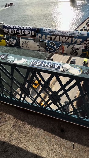HSV Bundesliga Fence Installation in Manhattan, New York City 🍎🗽🔷