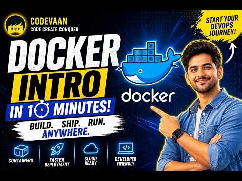 Docker Explained Simply 🔥 | No More Confusion!