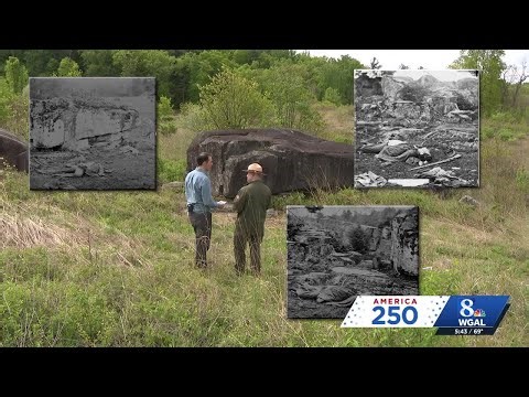 Gettysburg battlefield boulders reveal hidden Civil War stories in plain sight