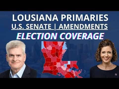 LOUISIANA PRIMARIES - ELECTION NIGHT COVERAGE - LIVE RESULTS