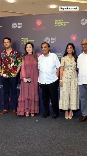 A perfect family frame featuring Nita Ambani, Mukesh Ambani, Isha Ambani & Anand Piramal#viralshorts