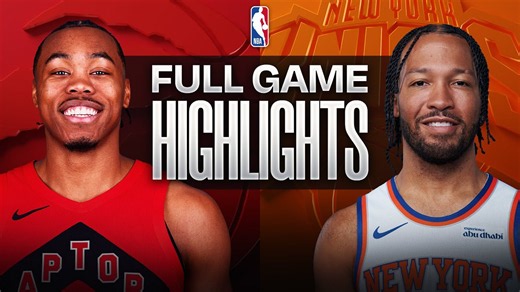 RAPTORS at KNICKS | NBA PRESEASON FULL GAME HIGHLIGHTS | October 15, 2026