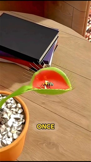 Why Bugs Walk Straight Into a Venus Flytrap.?😨 #plants #animals #facts #wildlife