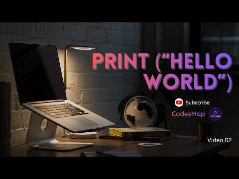 Python for Beginners | Print Hello World 🐍