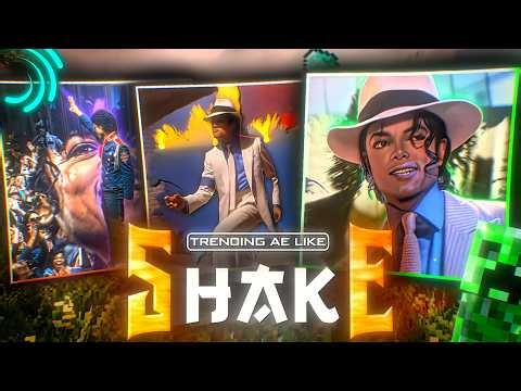 Trending AE Like Shake On Alight motion | Michael Jackson Edit