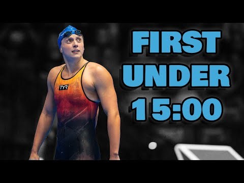 Katie Ledecky Just Can't Stop Making HISTORY