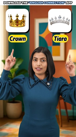 Stop Using These English Words Wrong!😱 Crown vs Tiara, Gloves vs Mittens, English Connection #shorts