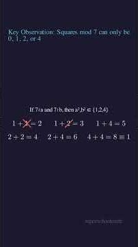 INSANE Math Olympiad Proof Modular Arithmetic Trick