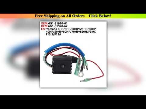 Motorcycle Voltage Regulator Rectifier For Yamaha 6HP 8HP 20HP 25HP 30HP 40HP 50HP 60HP 70HP E60H