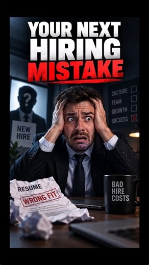 Your Next Hiring Mistake #businessshorts