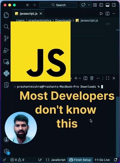90% Developers don't know this | Javascript interview question #coding #javascriptinterview #dsa