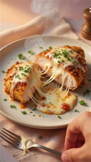 CHEESE VOLCANO CHICKEN 🌋🧀 – You Won’t Believe This Melt!