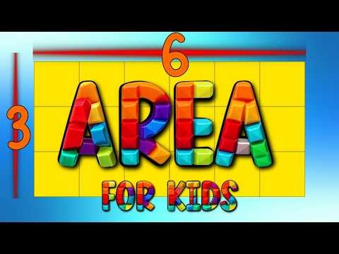 Area for Kids | Finding Area Using Square Units | 3rd Grade Math