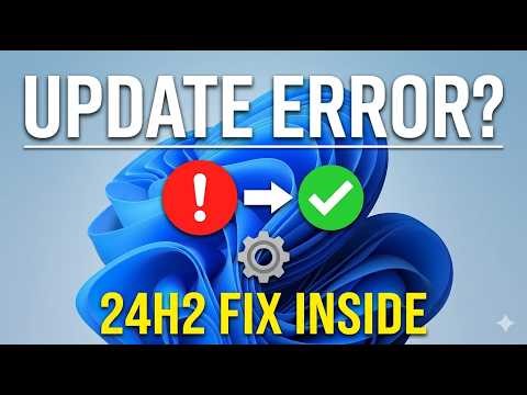 Stop Windows 11 Freezing & Update Errors Fix 24H2 Now