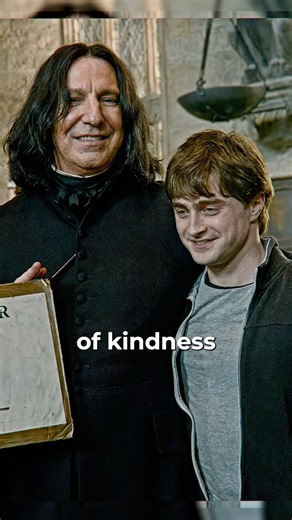 Alan Rickman Hidden Acts of Kindness on the Harry Potter Set #AlanRickman #HarryPotter #Snape