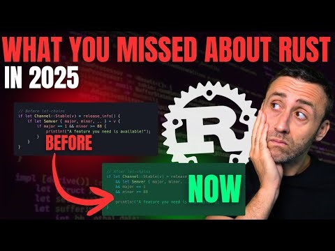 What you missed about Rust in 2025 - Rust Official blog recap