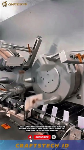 Small Box Arranging Machine | Automatic Packing Line System 📦⚙️ #machine #factoryproducts #factory