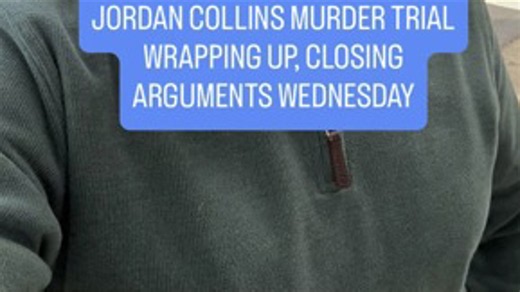 Jordan Collins makes his defense in his murder trial