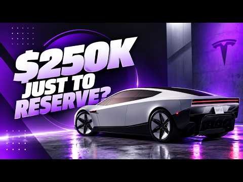 You’re Going To Need 250k Just To Reserve The Tesla Roadster